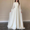 2026 Fall Long Lantern Sleeve Evening Party Dress Womens Formal Ball Gown Size